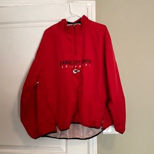 Vintage Reebok Kansas City Chiefs Windbreaker (Mens Large)
